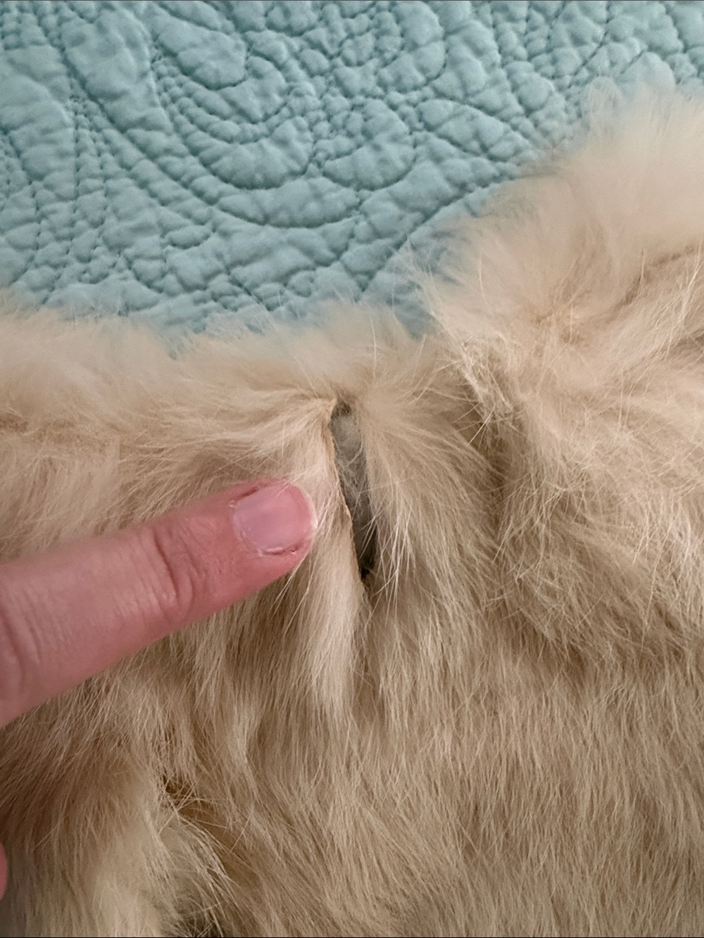 Vintage Rabbit Fur Jacket - Picture 6 of 8